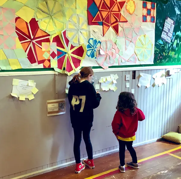 Corstorphine Primary Beauty of Maths exhibition