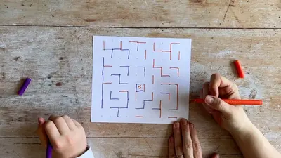 Dots Boxes capturing a box