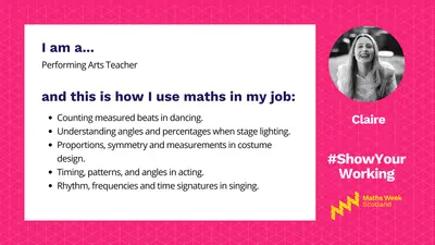 SYW Claire performing arts teacher