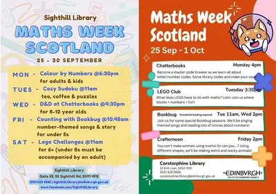MWS Library Programmes examples