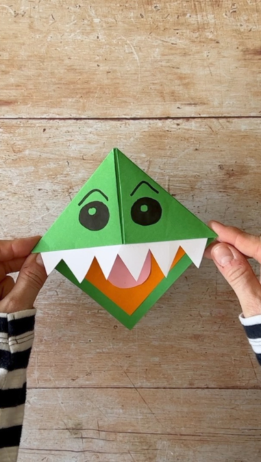 Origami Bookmark Preview 450x675