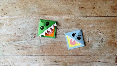 Preview 2 Maths Tales Origami Bookmark