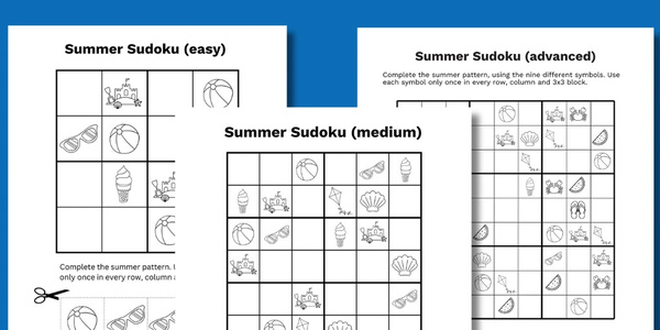 Summer Sudoku Preview