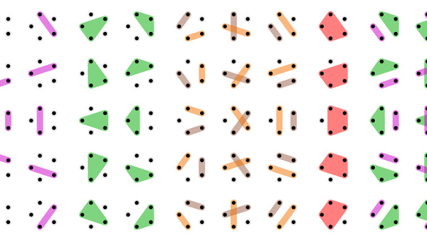 Set partitions 5 circles