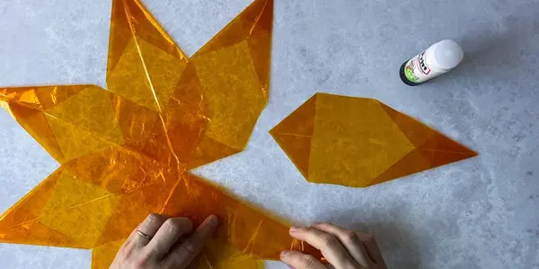 YT Thumbnail cellophane star