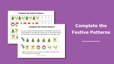 YT Thumbnail Festive Patterns