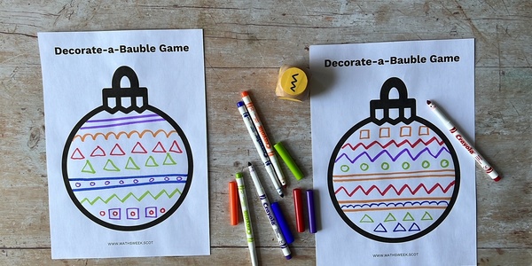 YT Thumbnail Bauble Drawing Game