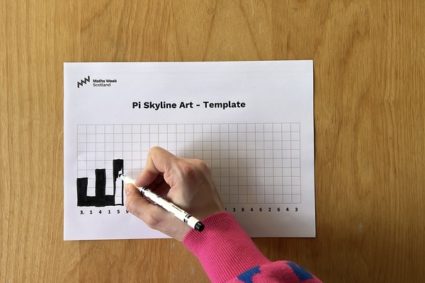 Pi Skyline Colouring In