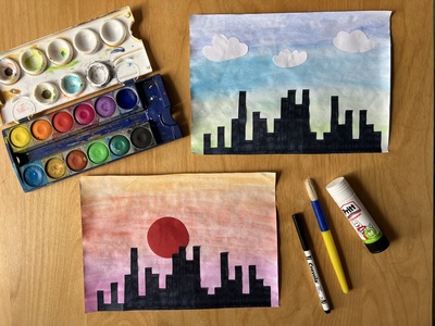 Pi Skyline Artwork