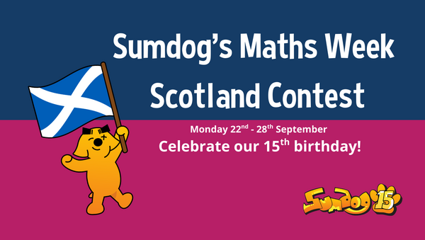 Sumdog Maths Week Scotland 2025 Challenges Page Image