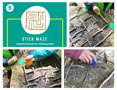 Welly walkers stick maze