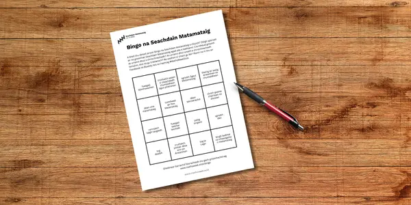 Maths Week Bingo Gaelic Preview