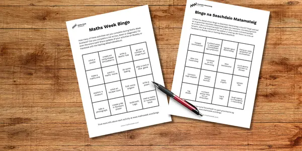Maths Week Bingo Preview updated