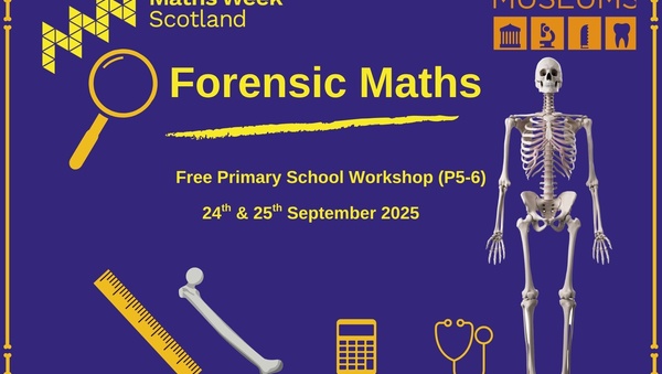 Maths week school flyer 2025