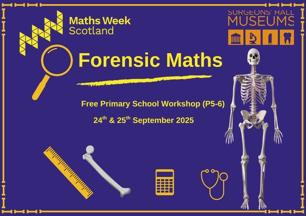 Maths week school flyer 2025