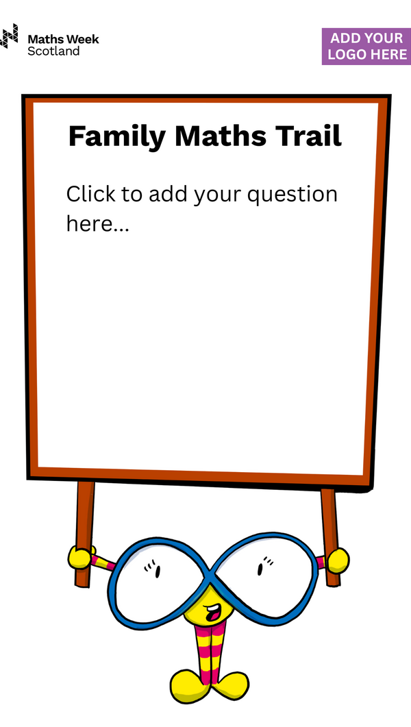 Maths Trail Template
