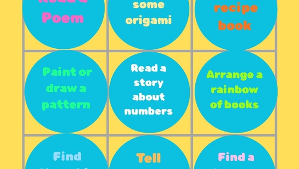 Maths Week Scotland 2025 Bingo
