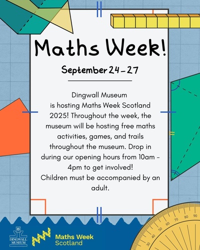 Maths Week at Dingwall Museum