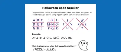 Halloween Code Cracker Preview