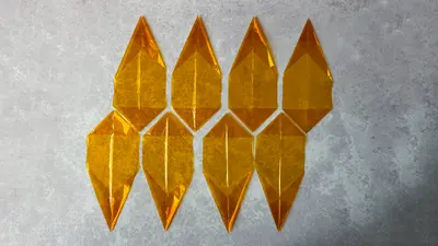 Cellophane star step 6