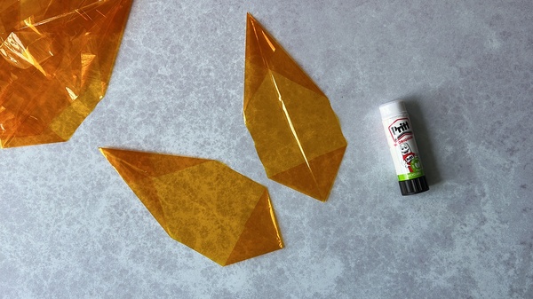 Cellophane star step 7