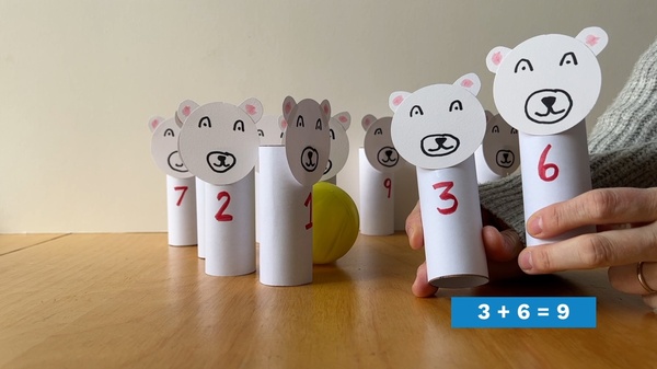 Polar Bear Maths Sum