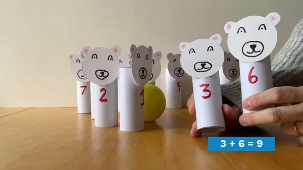 Polar Bear Maths Sum