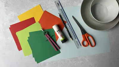 Fibonacci Wreath Materials