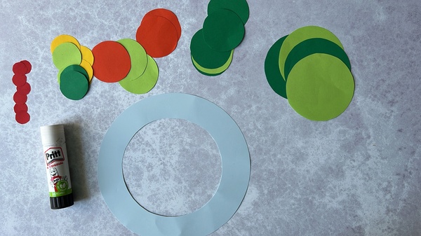 Fibonacci Wreath Step 9