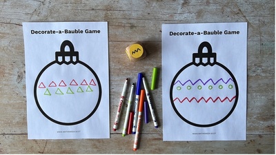 Bauble Drawing Game 03