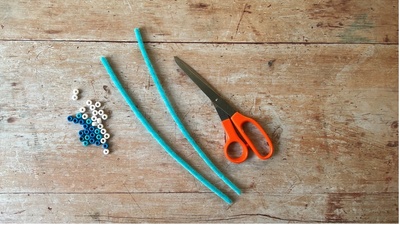 Beaded Snowflakes materials