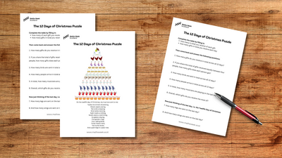 12 Days of Christmas Puzzle Preview v2