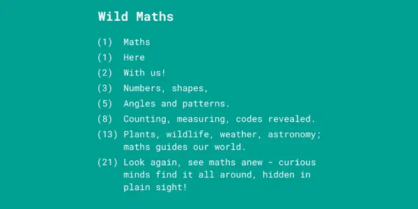 Fibonacci Poems LR Preview