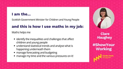 Clare Haughey Show Your Working Social Graphic Template