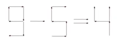 Matchstick Puzzle Solution 2