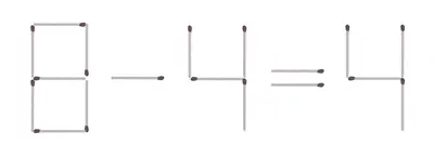 Matchstick Puzzle Solution 3