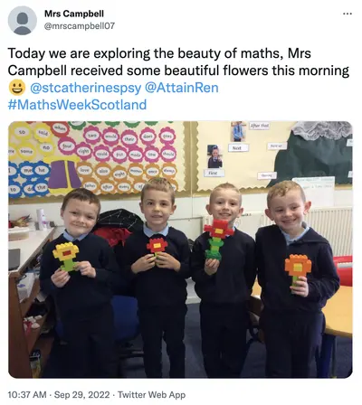 MWS Highlights Art Lego Flowers