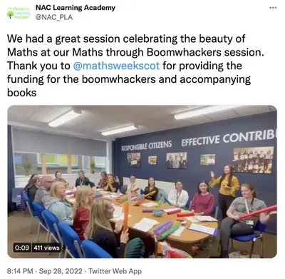 MWS Highlights Music Boomwhackers